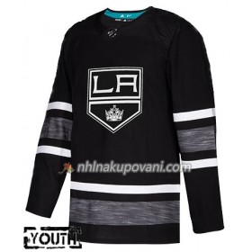 Los Angeles Kings Dresy Blank Černá 2019 NHL All-Star Adidas Authentic - Dětské